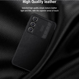 کیف کلاسوری نیلکین مدل Qin Pro Leather مناسب برای گوشی موبایل سامسونگ Galaxy S23 FE