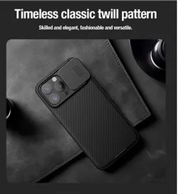کاور نیلکین مدل Nillkin CamShield Pro مناسب برای گوشی موبایل اپل iPhone 15 Pro
