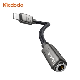 تبدیل لایتنینگ به جک 3.5 میلیمتری AUX مک دودو مدل MCDODO CA-5010 ساپورت میکروفون