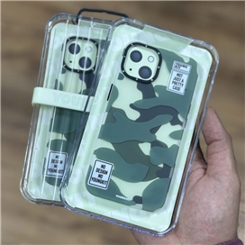 قاب YOUNGKIT یانگکیت Camouflage Circuit Strong Anti-Drop Impact Series Green 2 مناسب برای Apple iPhone 14