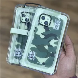 قاب YOUNGKIT یانگکیت Camouflage Circuit Strong Anti-Drop Impact Series Green 2 مناسب برای Apple iPhone 13