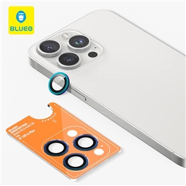 رینگ محافظ لنز آیفون BLUEO Metal Frame Lens Protector Glass مناسب برای Apple iPhone 15 Pro Max