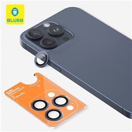 رینگ محافظ لنز آیفون BLUEO Metal Frame Lens Protector Glass مناسب برای Apple iPhone 15 Pro Max