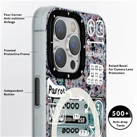قاب مگ سیف برند یانگ کیت مدل YOUNGKIT Dark Matter Magsafe Dark Energy مناسب برای iPhone 15 Pro Max
