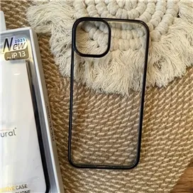 قاب Mutural موتورال پشت شفاف دور رنگی مناسب برای Apple iPhone 13 Pro Max
