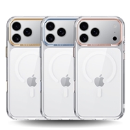 قاب برند نیمی شفاف مدل Nimmy Magnetic Crystal Clear آیفون مناسب برای Apple iPhone 18 Pro