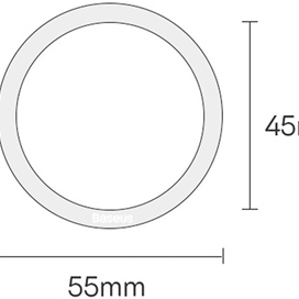 پک دو عددی حلقه مغناطیسی موبایل بیسوس Baseus Halo Series magnetic ring PCCH000001