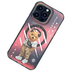 قاب مگ سیف برند Zuck Bear مدل New York Never Sleeps Magsafe Manhattan Urbane مناسب برای آیفون iPhone 15 Pro