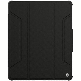 کیف کلاسوری نیلکین مدل Camshield Bumper Leather مناسب برای تبلت اپل iPad Pro 12.9 2020 / iPad Pro 12.9 2021 2022