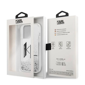 کاور کارل لاگرفلد مدل GLITTER BIG KL LOGO مناسب برای گوشی موبایل اپل Apple iPhone 14 Pro Max