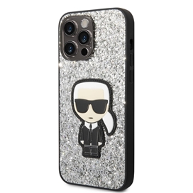کاور کارل لاگرفلد مدل GLITTER FLAKES مناسب برای گوشی موبایل اپل Apple iPhone 14 Pro Max