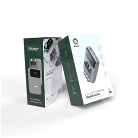 پاوربانک یکپارچه 3 در 1 گرین Green 3in1 Integrated Power Bank GN3IN1INTGPBBK