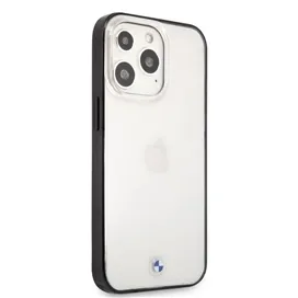 قاب گوشی BMW مدل PC/TPU TRANSPARENT WITH EDGES مناسب برای ایفون 13 پرومکس