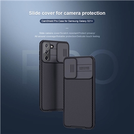 قاب محافظ نیلکین سامسونگ Samsung Galaxy S21 Plus Nillkin CamShield Pro Case دارای محافظ دوربین