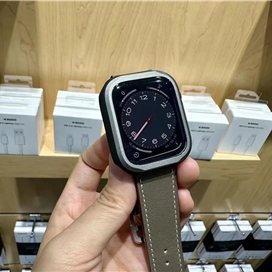 کاور آلومینیومی بهمراه گلس برند KZDOO مدل Armor مناسب برای Apple Watch Ultra 49mm