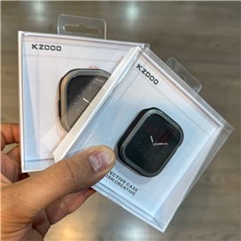 کاور آلومینیومی بهمراه گلس برند KZDOO مدل Armor مناسب برای Apple Watch 45mm