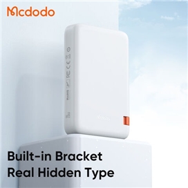 پاوربانک وایرلس مگنتی 10000 مک دودو Mcdodo Built-in Magnetic Wireless 20W Power Bank MC-510