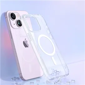 قاب محافظ نیمه شفاف مگ سیف مک دودو Mcdodo Iphone 15 Pro Magnetic Case PC-533