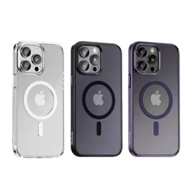 قاب محافظ نیمه شفاف مگ سیف مک دودو Mcdodo Iphone 15 Pro Magnetic Case PC-533