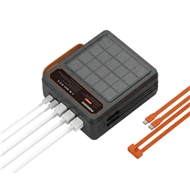 پاور بانک خورشیدی Laros 80000 mAh پرودو Porodo مدل PDPB80BK
