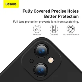 قاب سیلیکونی بیسوس Baseus  مدل Liquid Silica Gel مناسب برای آیفون 13 Apple iPhone