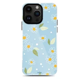 قاب KAJSA کجسا  Blue Floral Collection Series مناسب برای Apple iPhone 13 Pro Max