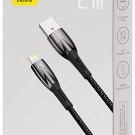 کابل شارژ تایپ سی 100 وات 1 متر بیسوس Baseus Glimmer Type-C Fast Charging Data Cable CADH000401