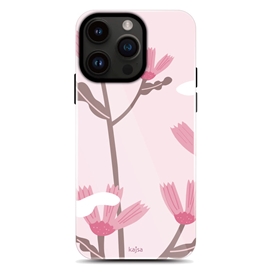 قاب KAJSA کجسا  Pink Floral Collection Series مناسب برای Apple iPhone 14