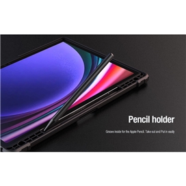 کیف کلاسوری نیلکین مدل Camshield Bumper Flip Folding مناسب برای تبلت سامسونگ Galaxy Tab S9 Plus