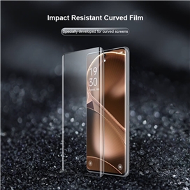 پک 2تایی محافظ صفحه خمیده تمام صفحه تمام چسب نیلکین Oppo Find X6 Pro Nillkin Impact Film