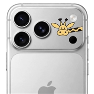 محافظ دور لنز طرح زرافه برند بلو مدل Blueo Invisible Shock-Resistant Lens Protection مناسب برای Apple iPhone 17 Pro Max