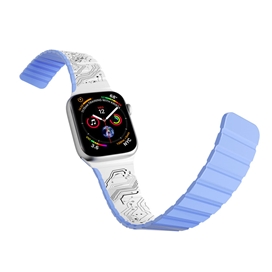 بند اپل واچ یانگکیت Youngkit Futuristic Circuit Silicone Magentic Apple Watch Band مناسب برای سایز 38,40,41