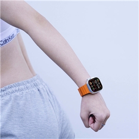 بند اپل واچ یانگکیت Youngkit Soft Silicone Magentic Apple Watch Band مناسب برای سایز 42,44,45,49