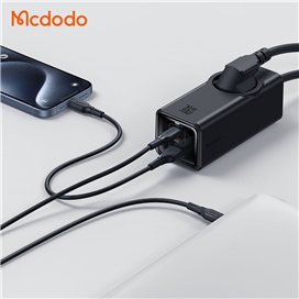 آداپتور شارژ و چند راهی محافظ برق 70 وات مک دودو مدل MCDODO GaN CH-4620