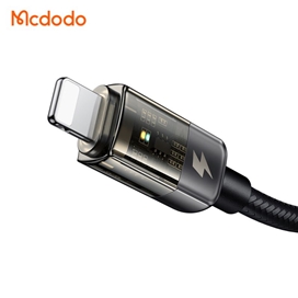 کابل شارژ هوشمند لایتنینگ 3 آمپر مک دودو مدل MCDODO CA-3141 طول 1.8 متر