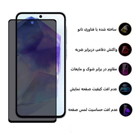 محافظ صفحه نمایش حریم شخصی اپیکوی مدل Privacy مناسب برای گوشی موبایل سامسونگ Galaxy A55