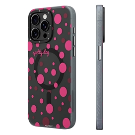 قاب YOUNGKIT یانگکیت Black Polka Dots Magsafe Series مناسب برای Apple iPhone 14