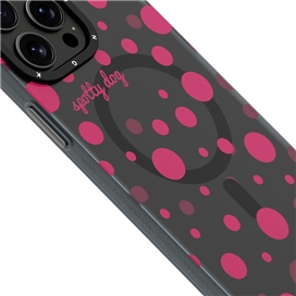 قاب YOUNGKIT یانگکیت Black Polka Dots Magsafe Series مناسب برای Apple iPhone 13 Pro Max