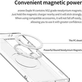 قاب محافظ مگنتی آراری سامسونگ Samsung Galaxy S24 Plus Araree Duple M MagSafe