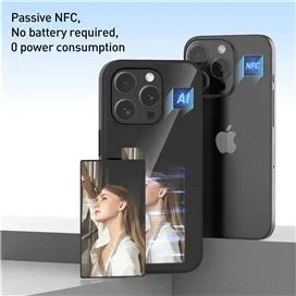 قاب NFC ان اف سی مشکی مناسب برای Apple iPhone 15