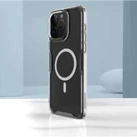 کاور نیلکین مدل Nature TPU Pro Magnetic مناسب برای گوشی موبایل اپل iPhone 15 Pro