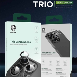 محافظ لنز دوربین گرین لاین Apple iPhone 15 Pro Max Green Lion Trio Camera lens