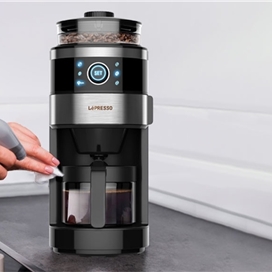 دستگاه قهوه‌ ساز و آسیاب قهوه لپرسو LePresso Bean Grinder LP6DCMBK ظرفیت 750 میلی لیتر