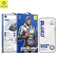 محافظ صفحه بلو سه بعدی ایربگ دار Blueo 3D Invisible Airbag Anti Broken Tempered Glass مناسب برای Apple iPhone 17