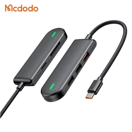 هاب 5 پورت Type C مک دودو Mcdodo HU-1430 5 in 1 USB C HUB