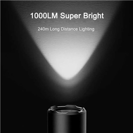 چراغ قوه چندکاره شیائومی Xiaomi Multi-function Flashlight MJSDT001QW برد 240 متر