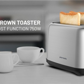 توستر رومیزی پرودو Porodo Golden Brown Toaster PD-LSTST-BK