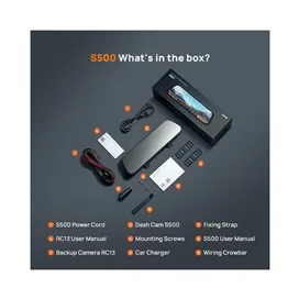 آینه هوشمند خودرو شیائومی مدل Xiaomi 70mai Rearview Dash Cam S500 Set