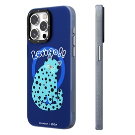 قاب YOUNGKIT یانگکیت Blue Polka Dot Cat Magsafe Series مناسب برای Apple iPhone 13 Pro