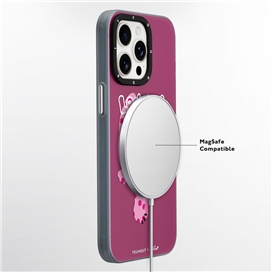 قاب YOUNGKIT یانگکیت Pink Polka Dot Cat Magsafe Series مناسب برای Apple iPhone 13 Pro Max